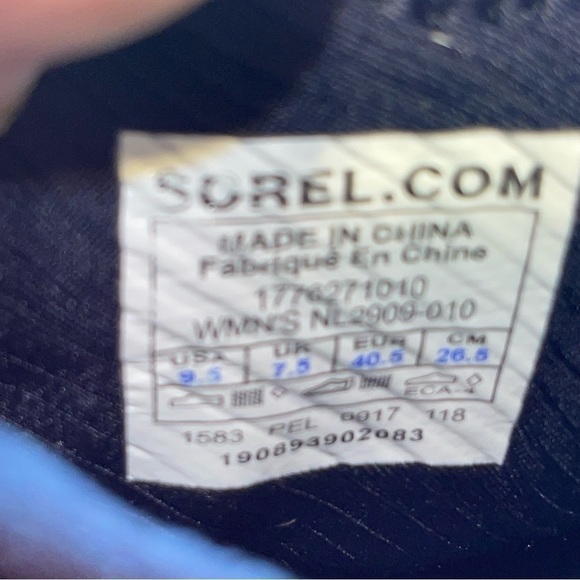 Sorel Kinetic Sneak Woman Shoes Size 9.5 - Picture 11 of 11